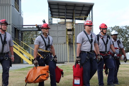 Roco Rescue instructor team arriving prepared for training