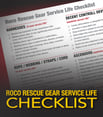 Gear Service Life Checklist 2023