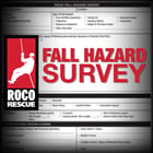 Fall Hazard Survey form