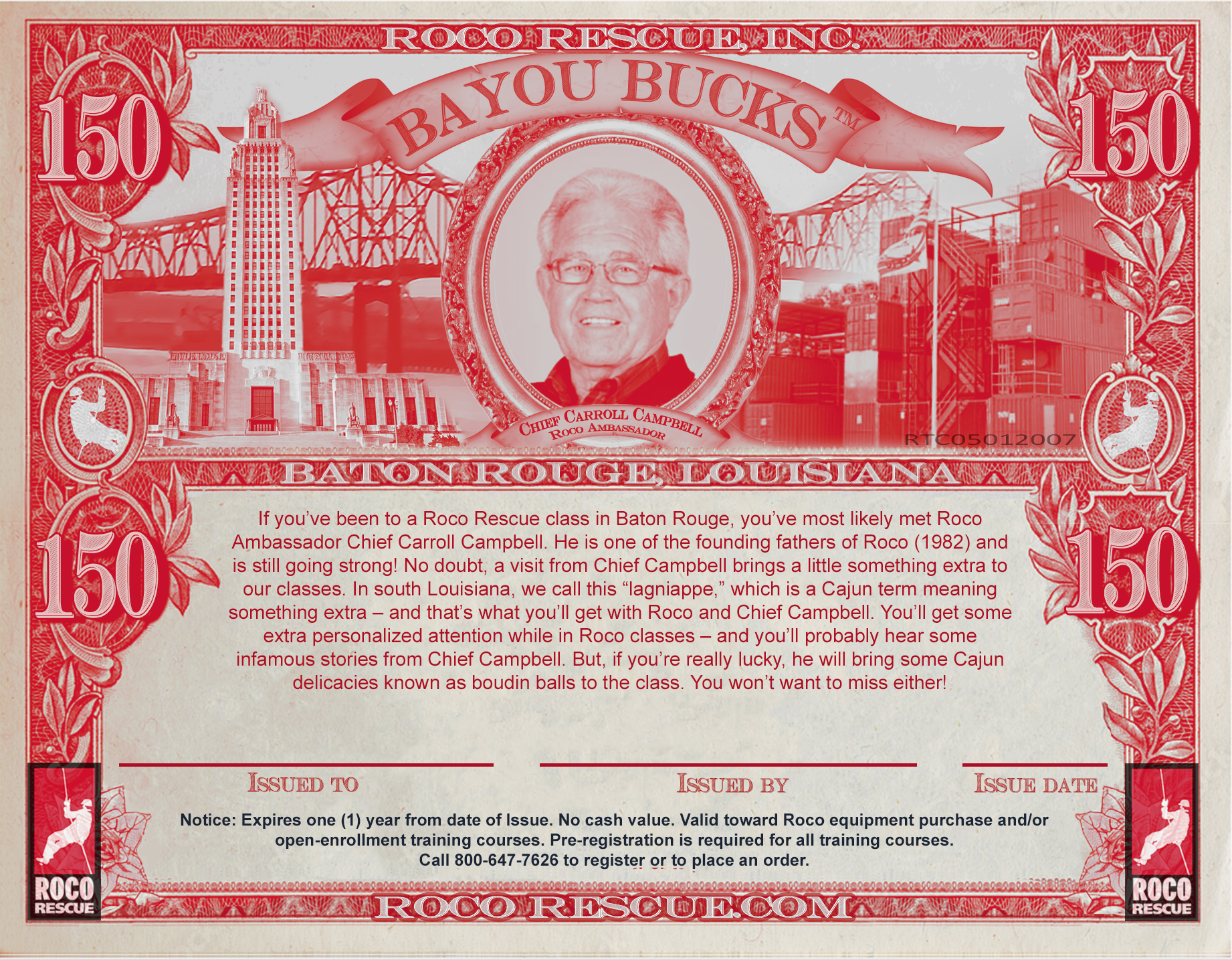 RocoBuck Both Sides Old School Bank note-2