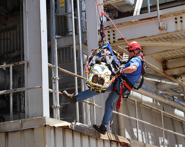 OPPD Employees Go to Great Heights to Train for Rescues