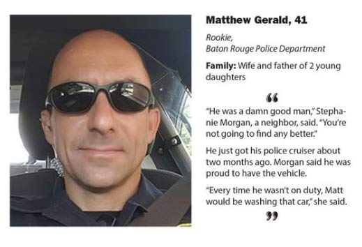 Salute to Slain Baton Rouge Officers
